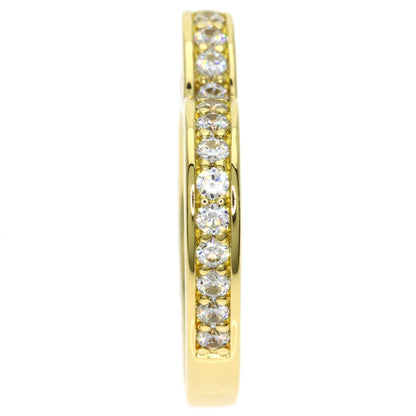 Justin Davis Heart Diamond Ring K18 Yellow Gold Ladies [Used]