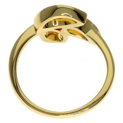 HARRY WINSTON Lily Cluster Diamond Ring K18 Yellow Gold Ladies [Used]