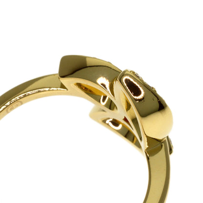 HARRY WINSTON Lily Cluster Diamond Ring K18 Yellow Gold Ladies [Used]