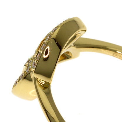 HARRY WINSTON Lily Cluster Diamond Ring K18 Yellow Gold Ladies [Used]