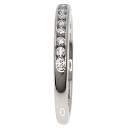 TIFFANY&Co. Half eternity Diamond Ring Platinum PT950 Ladies [Used]