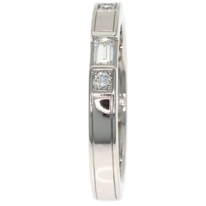 HARRY WINSTON Traffic Accent Band Diamond Ring Platinum PT950 Ladies [Used]