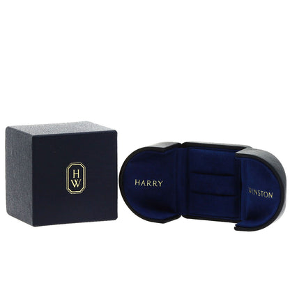 HARRY WINSTON Trist One Row Band Ring Diamond Ring Platinum PT950 Ladies [Used]