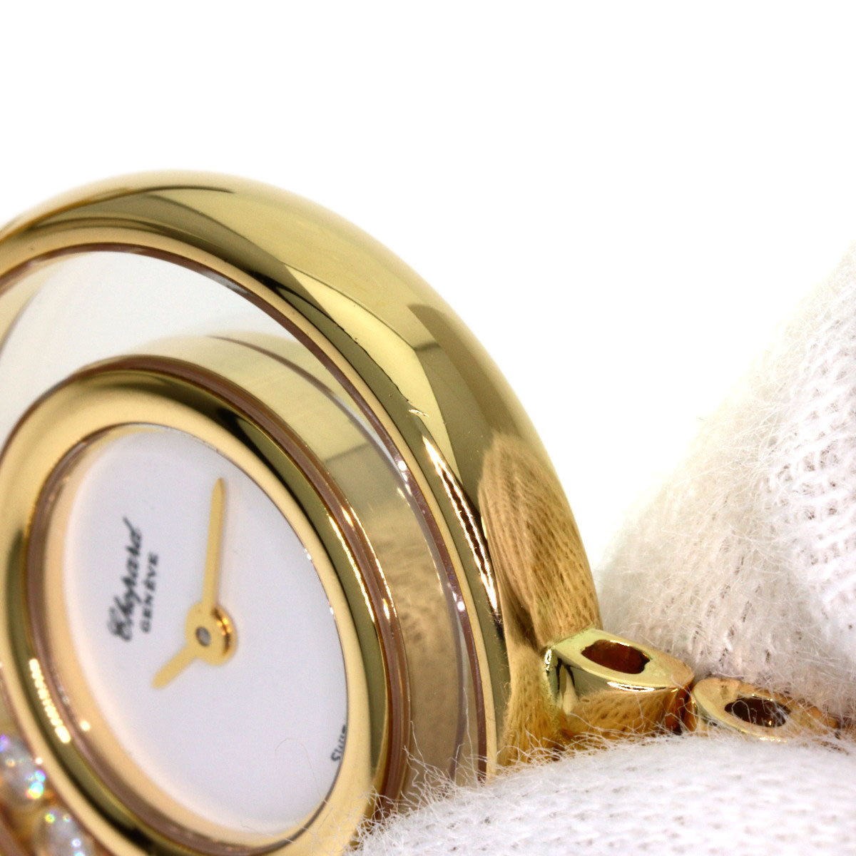 Chopard Happy diamond Watches 20/6147 K18 Yellow Gold/18K Yellow Gold Ladies