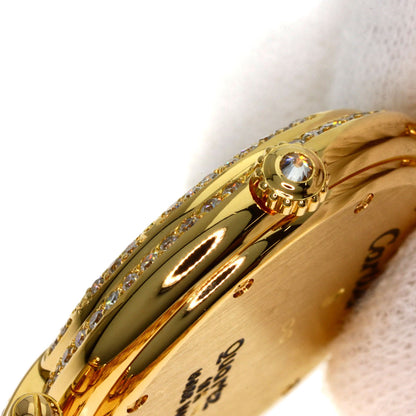 CARTIER PANTHEREVLC MM Bezel Diamond Watches K18 Yellow Gold/18K Yellow Gold Ladies