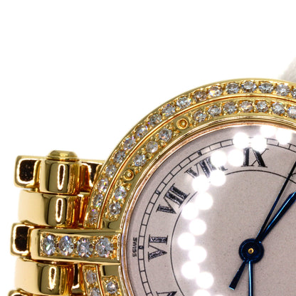 CARTIER PANTHEREVLC MM Bezel Diamond Watches K18 Yellow Gold/18K Yellow Gold Ladies