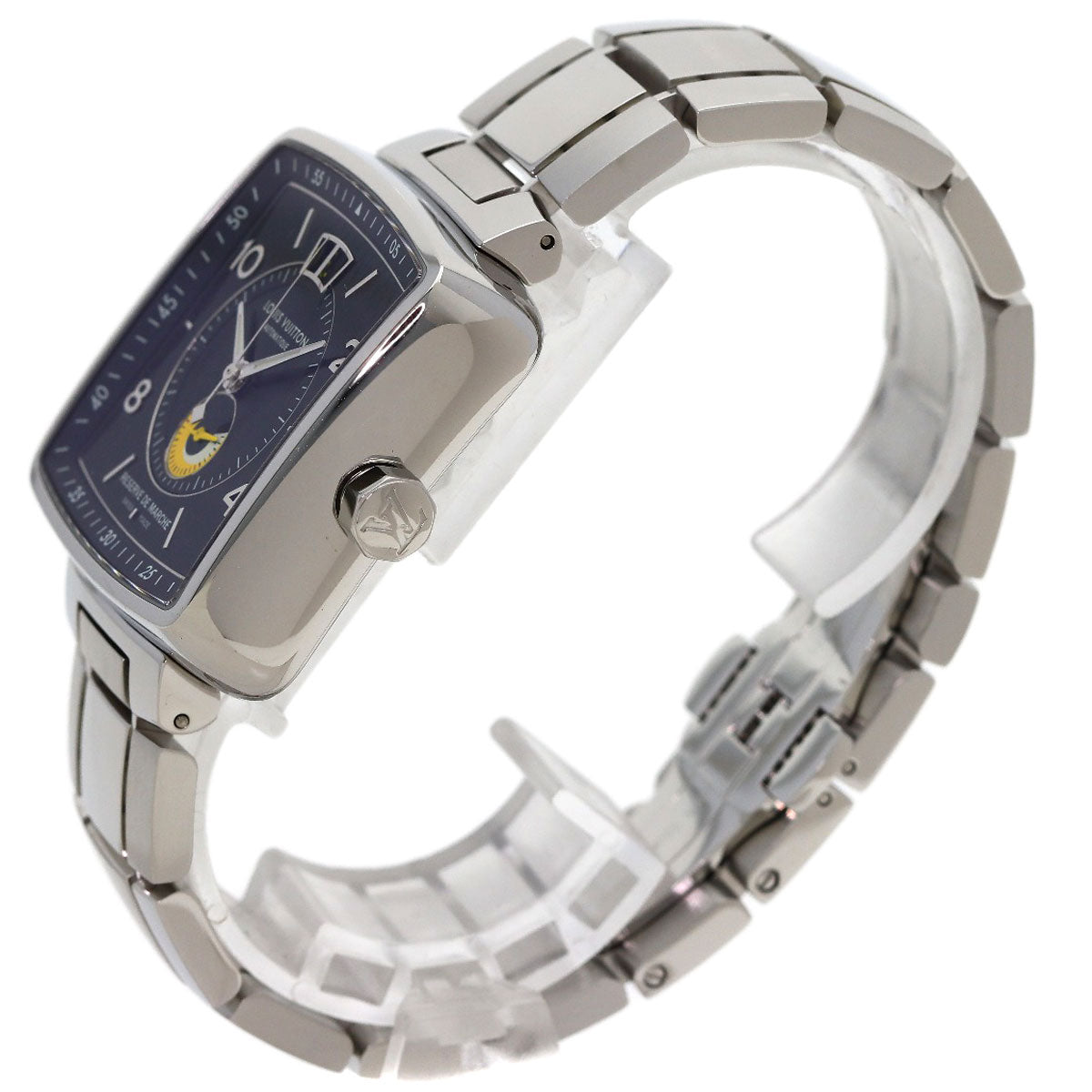 LOUIS VUITTON Speedy Power Reserve Watches Q269G1 Stainless Steel/Stainless Steel mens