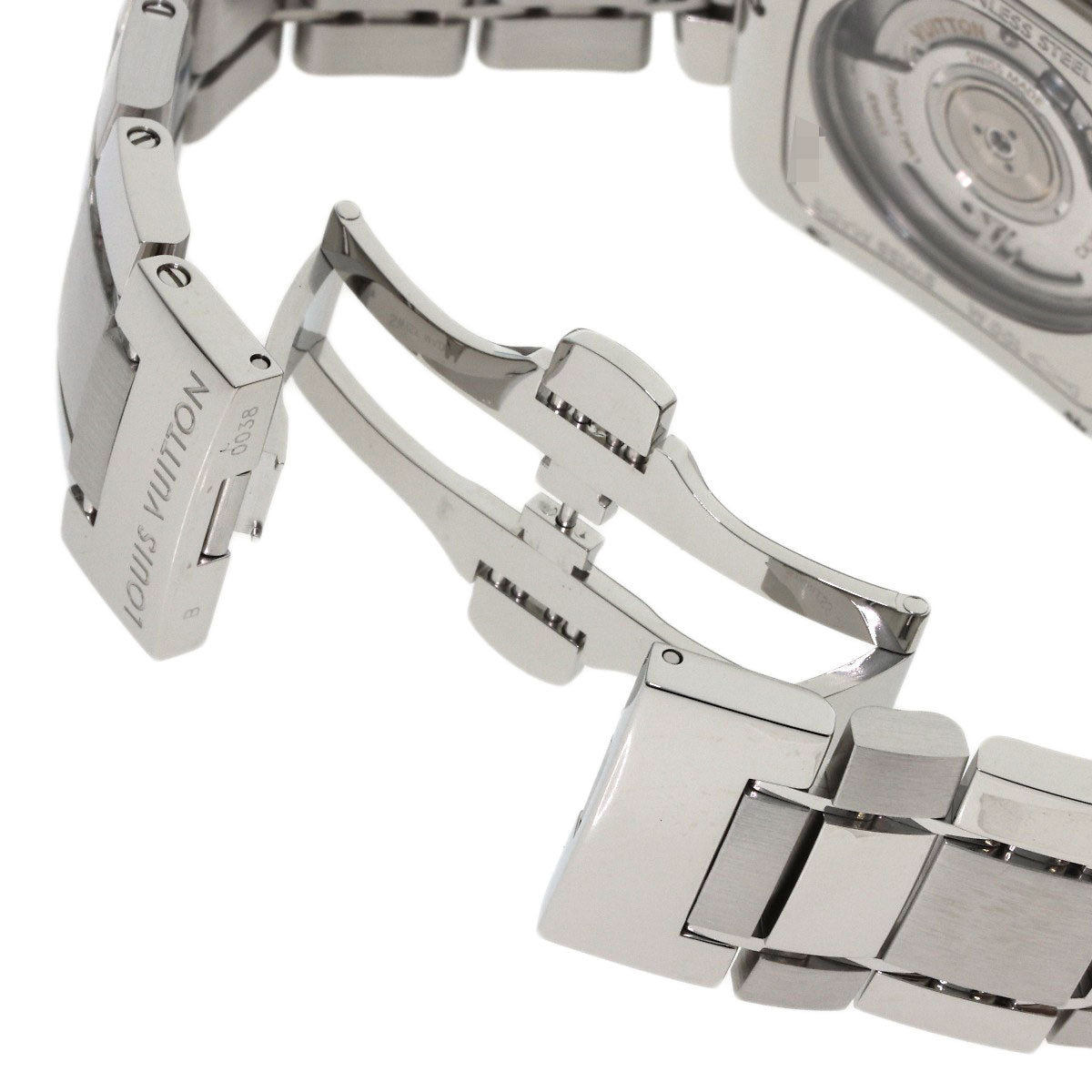 LOUIS VUITTON Speedy Power Reserve Watches Q269G1 Stainless Steel/Stainless Steel mens