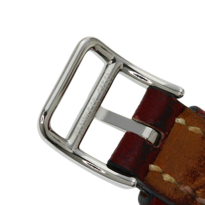 HERMES Cape Cod de Zone de Bourtour Watches CC3.210 Stainless Steel/Leather Ladies