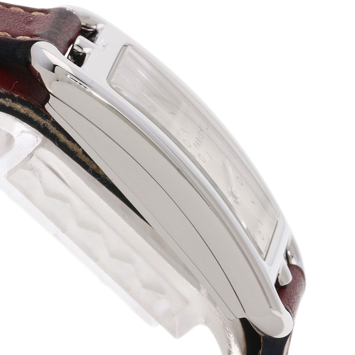 HERMES Cape Cod de Zone de Bourtour Watches CC3.210 Stainless Steel/Leather Ladies