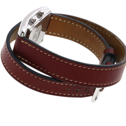 HERMES Cape Cod de Zone de Bourtour Watches CC3.210 Stainless Steel/Leather Ladies
