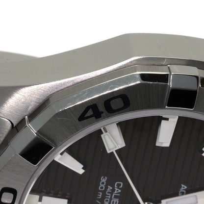 TAG HEUER Aqua Racer Caliber 5 Watches WAY2018.BA0927 Stainless Steel/Stainless Steel mens