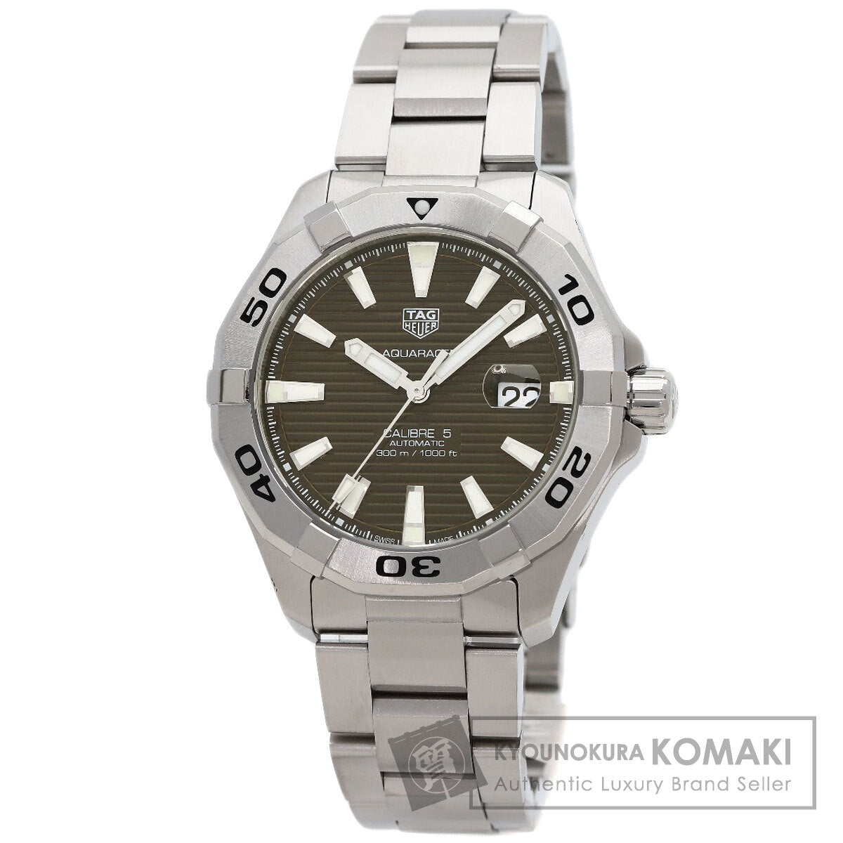 TAG HEUER Aqua Racer Caliber 5 Watches WAY2018.BA0927 Stainless Steel/Stainless Steel mens