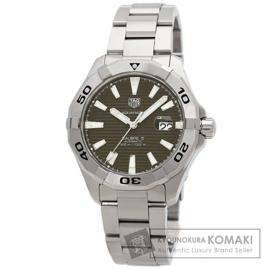 TAG HEUER Aqua Racer Caliber 5 Watches WAY2018.BA0927 Stainless Steel/Stainless Steel mens