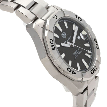 TAG HEUER Aqua Racer Caliber 5 Watches WAY2018.BA0927 Stainless Steel/Stainless Steel mens