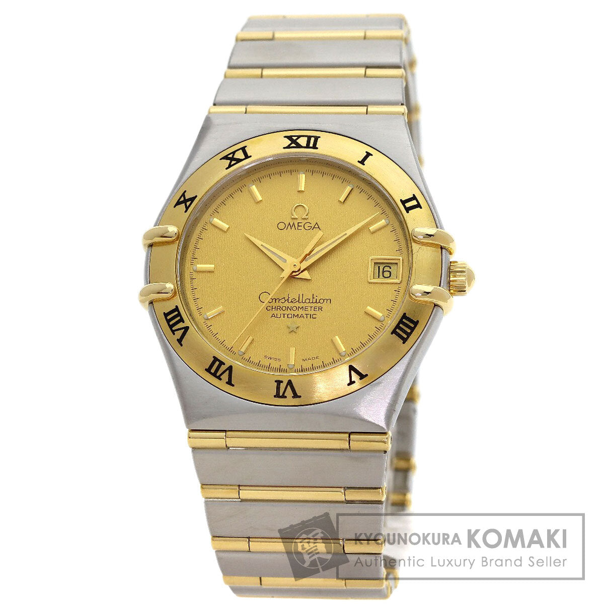 OMEGA Constellation full bar Watches 1202.10 Stainless Steel/SSxYG mens