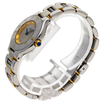 CARTIER Must21 Watches W10073R6 Stainless Steel/Two-Tone  Ladies