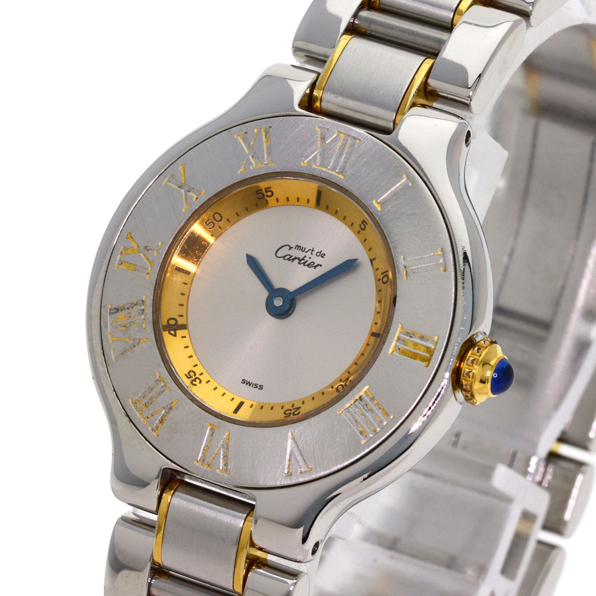 CARTIER Must21 Watches W10073R6 Stainless Steel/Two-Tone  Ladies