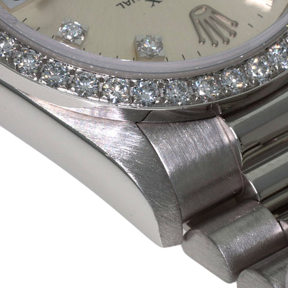 ROLEX Datejust Diamond Watches 68286G Platinum/PT Boys