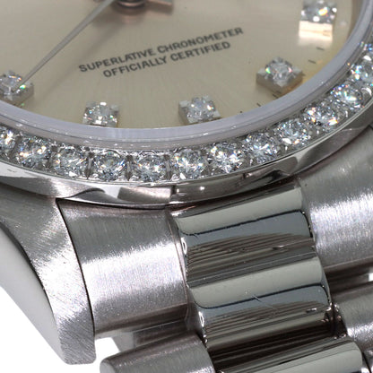 ROLEX Datejust Diamond Watches 68286G Platinum/PT Boys