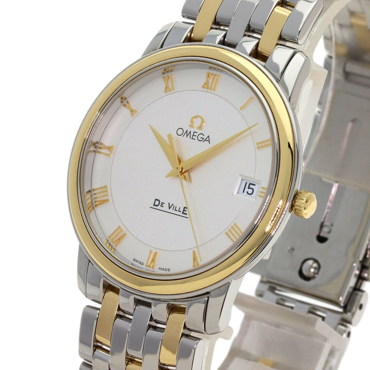 OMEGA De Ville Prestige Watches 4310.32 Stainless Steel/SSxK18YG mens