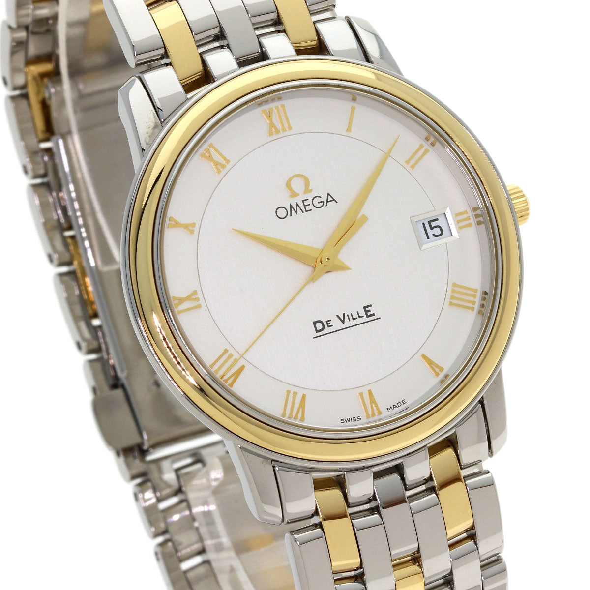 OMEGA De Ville Prestige Watches 4310.32 Stainless Steel/SSxK18YG mens