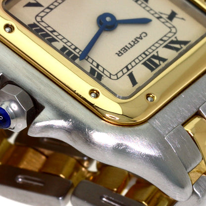 CARTIER PANTHERESM 2 Row Watches W25029B6 Stainless Steel/SSxK18YG Ladies