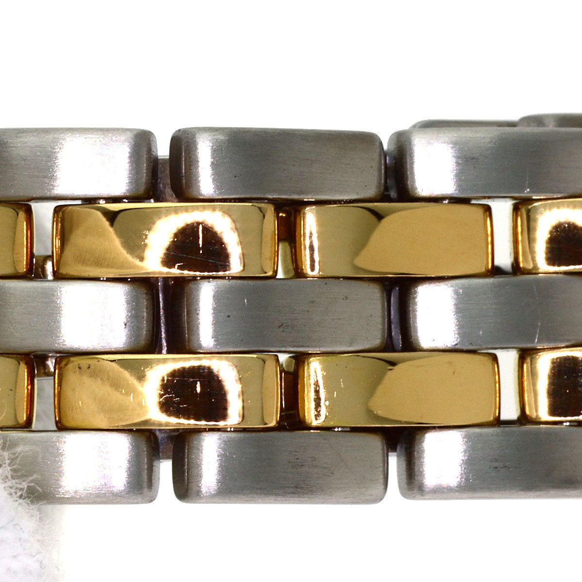 CARTIER PANTHERESM 2 Row Watches W25029B6 Stainless Steel/SSxK18YG Ladies