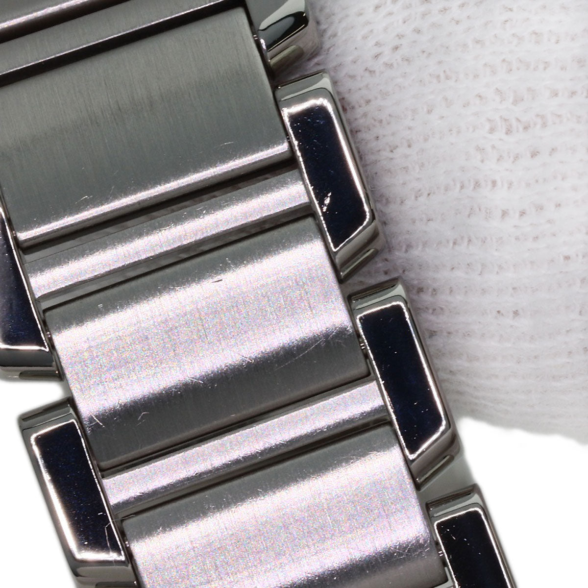 CARTIER Tank francaise SM Watches W51008Q3 Stainless Steel/Stainless Steel Ladies