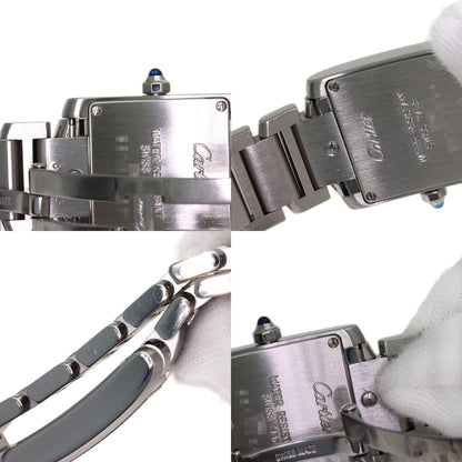 CARTIER Tank francaise SM Watches W51008Q3 Stainless Steel/Stainless Steel Ladies