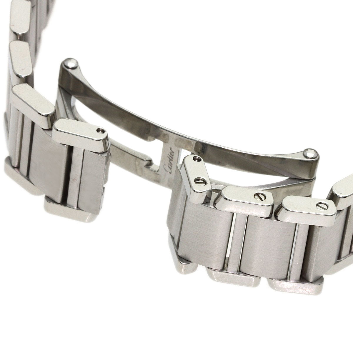 CARTIER Tank francaise SM Watches W51008Q3 Stainless Steel/Stainless Steel Ladies