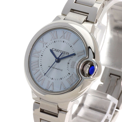 CARTIER Baron Blue 1.3" Watches WSBB0062 Stainless Steel/Stainless Steel Ladies