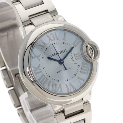 CARTIER Baron Blue 1.3" Watches WSBB0062 Stainless Steel/Stainless Steel Ladies