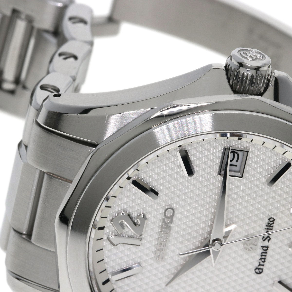 SEIKO Grand Seiko Round Face Watches SBGX033 9F62-0A60 Stainless Steel/Stainless Steel mens
