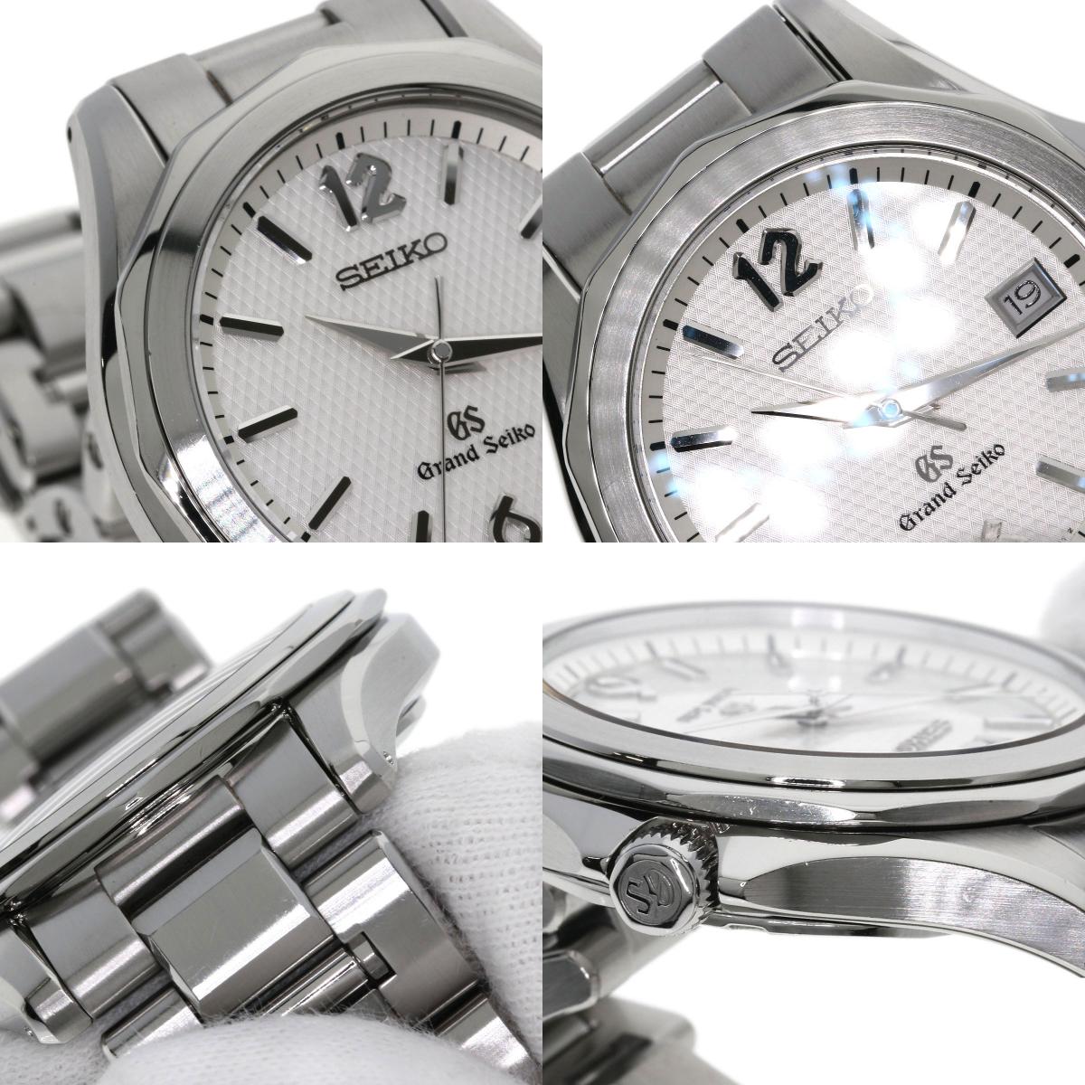 SEIKO Grand Seiko Round Face Watches SBGX033 9F62-0A60 Stainless Steel/Stainless Steel mens