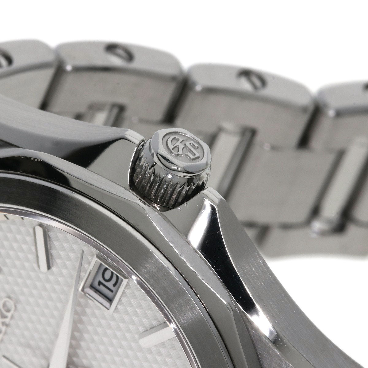 SEIKO Grand Seiko Round Face Watches SBGX033 9F62-0A60 Stainless Steel/Stainless Steel mens