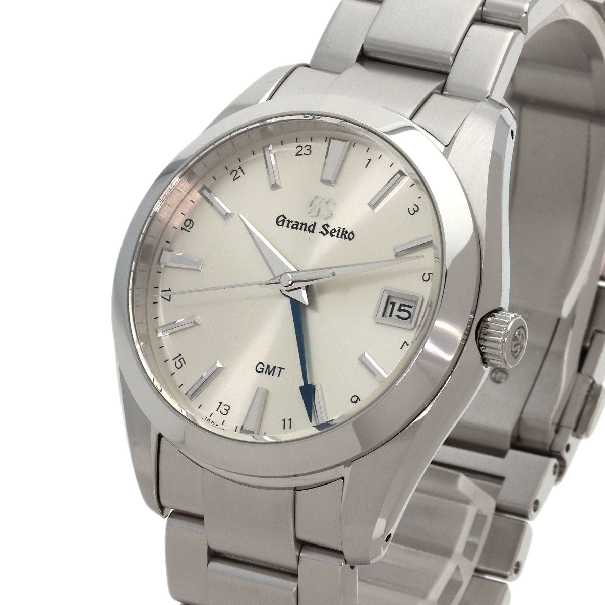 SEIKO Grand Seiko Heritage GMT Watches SBGN011 9F86-0AF0 Stainless Steel/Stainless Steel mens