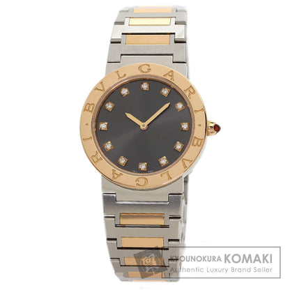 BVLGARI BVLGARI BVLGARI Watches BBP33SG Stainless Steel/SSxK18PG mens