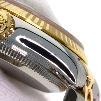 ROLEX DATEJUST 10P Diamond Watches 79173G Stainless Steel/SSxK18YG Ladies