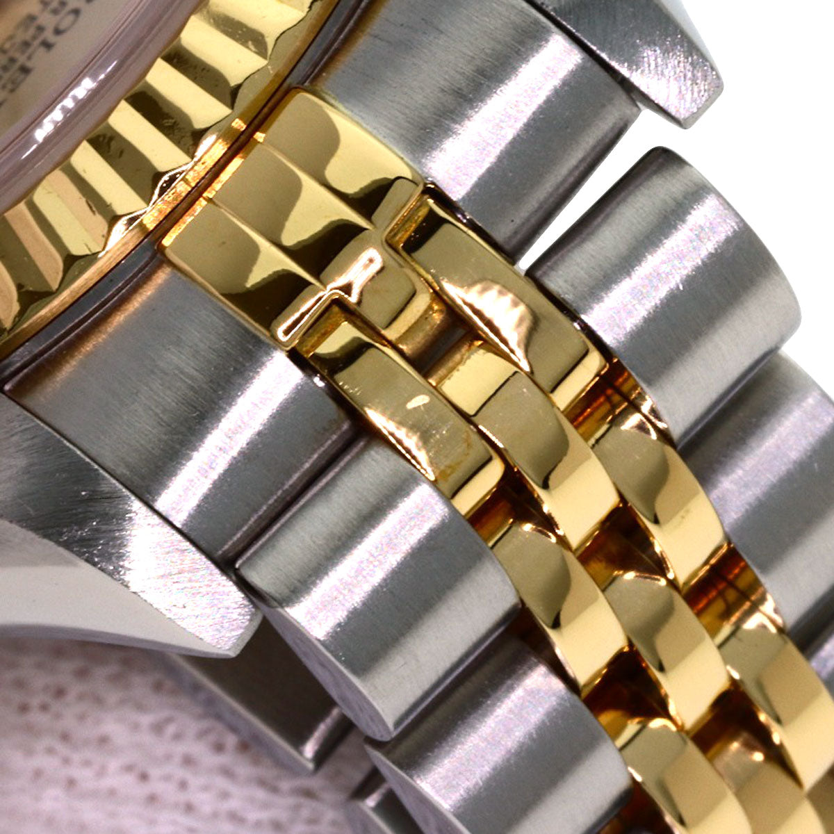 ROLEX DATEJUST 10P Diamond Watches 79173G Stainless Steel/SSxK18YG Ladies