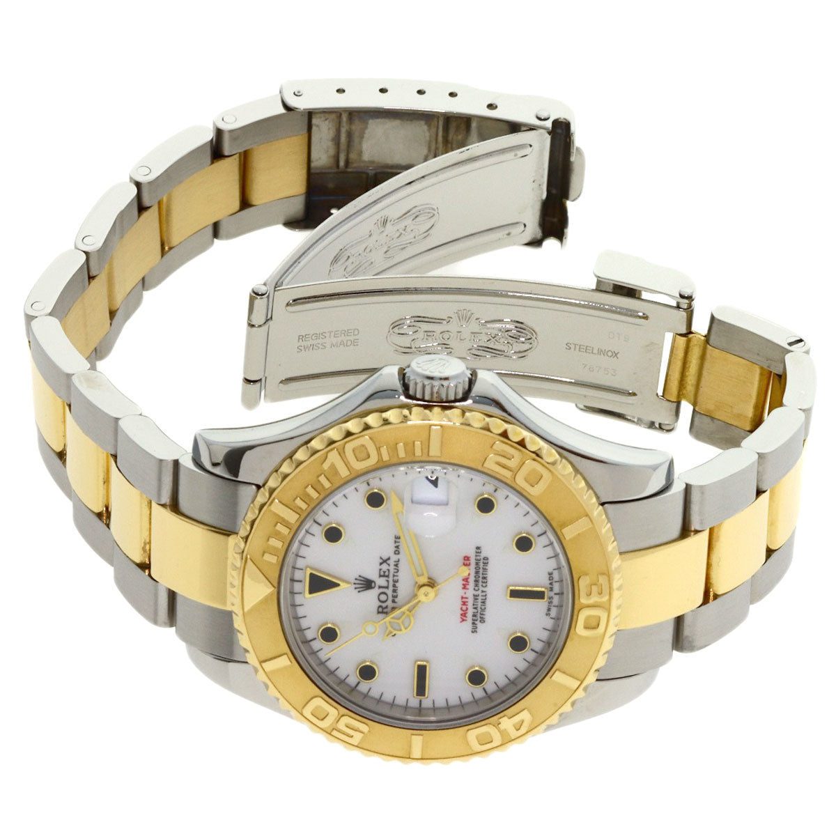 ROLEX Yacht master Watches 168623 Stainless Steel/SSxK18YG Boys