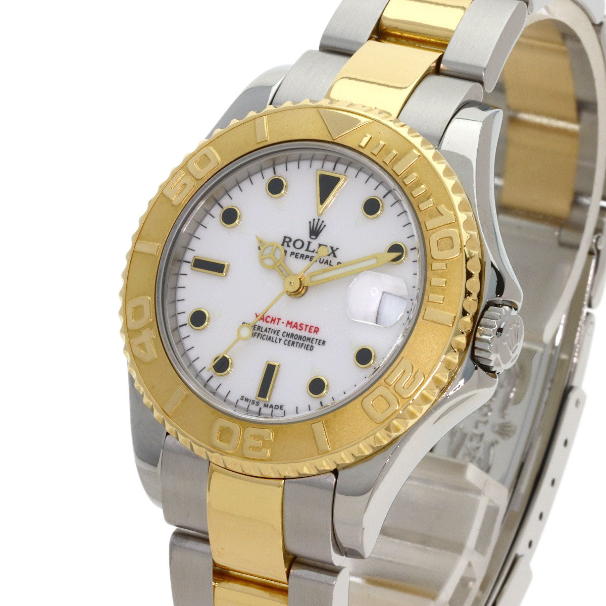 ROLEX Yacht master Watches 168623 Stainless Steel/SSxK18YG Boys