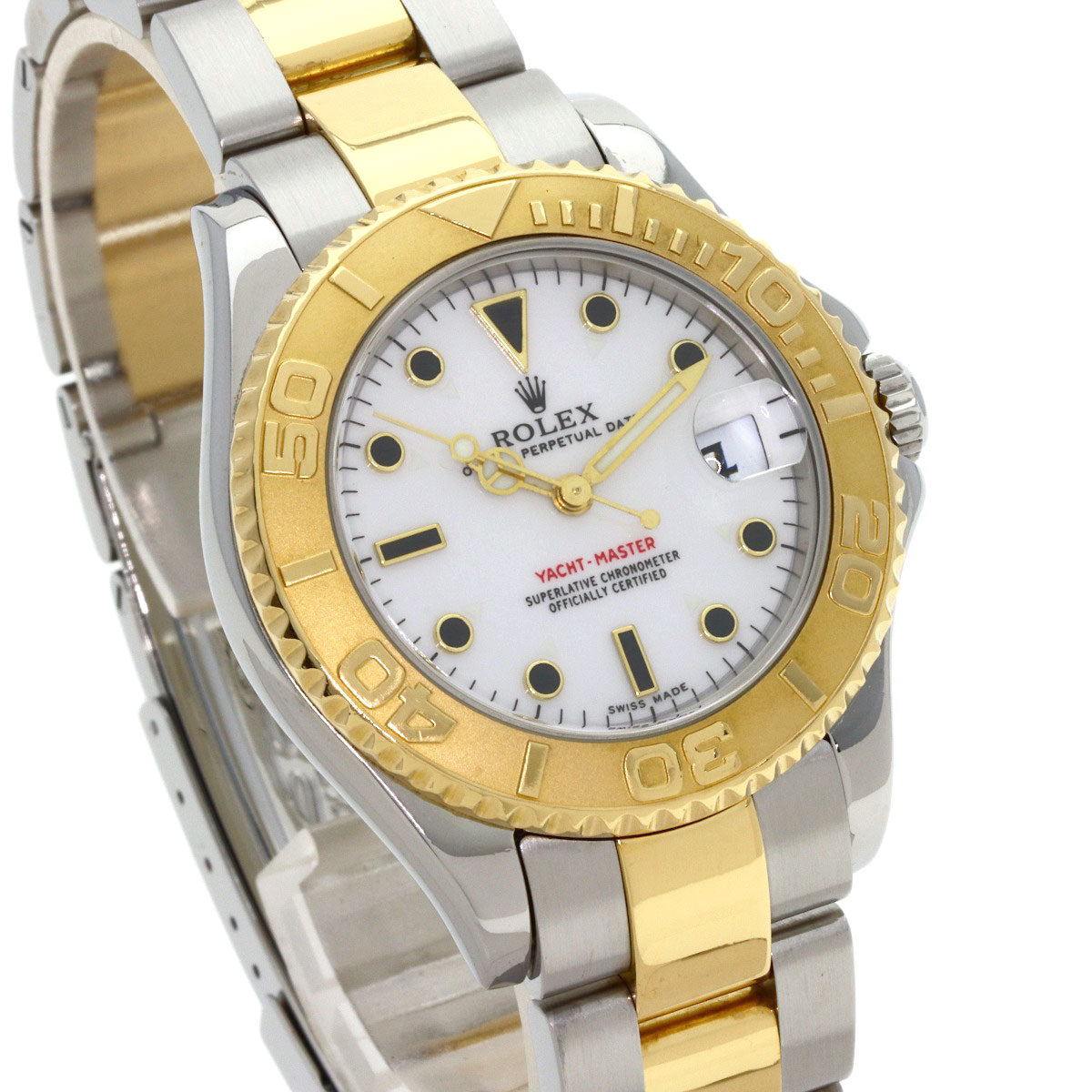 ROLEX Yacht master Watches 168623 Stainless Steel/SSxK18YG Boys