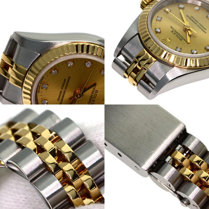 ROLEX Oyster Perpetual 11P Diamond Watches 67193G Stainless Steel/SSxK18YG Ladies