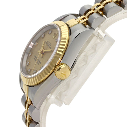 ROLEX Oyster Perpetual 11P Diamond Watches 67193G Stainless Steel/SSxK18YG Ladies