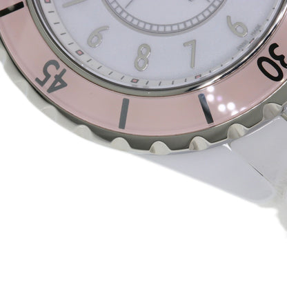 CHANEL J12 2015 Limited Edition of 1200 Pieces Worldwide Soft Pink Watches H4467 Ceramic/Ceramic Ladies