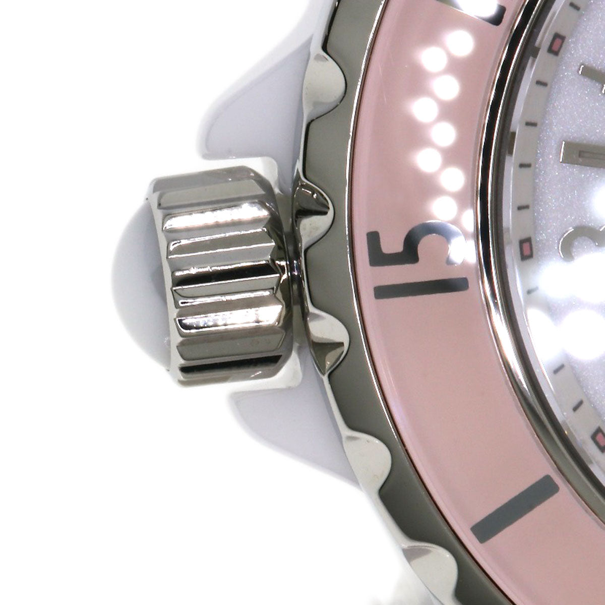 CHANEL J12 2015 Limited Edition of 1200 Pieces Worldwide Soft Pink Watches H4467 Ceramic/Ceramic Ladies