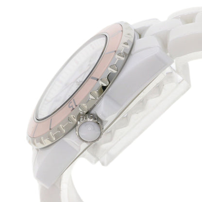 CHANEL J12 2015 Limited Edition of 1200 Pieces Worldwide Soft Pink Watches H4467 Ceramic/Ceramic Ladies