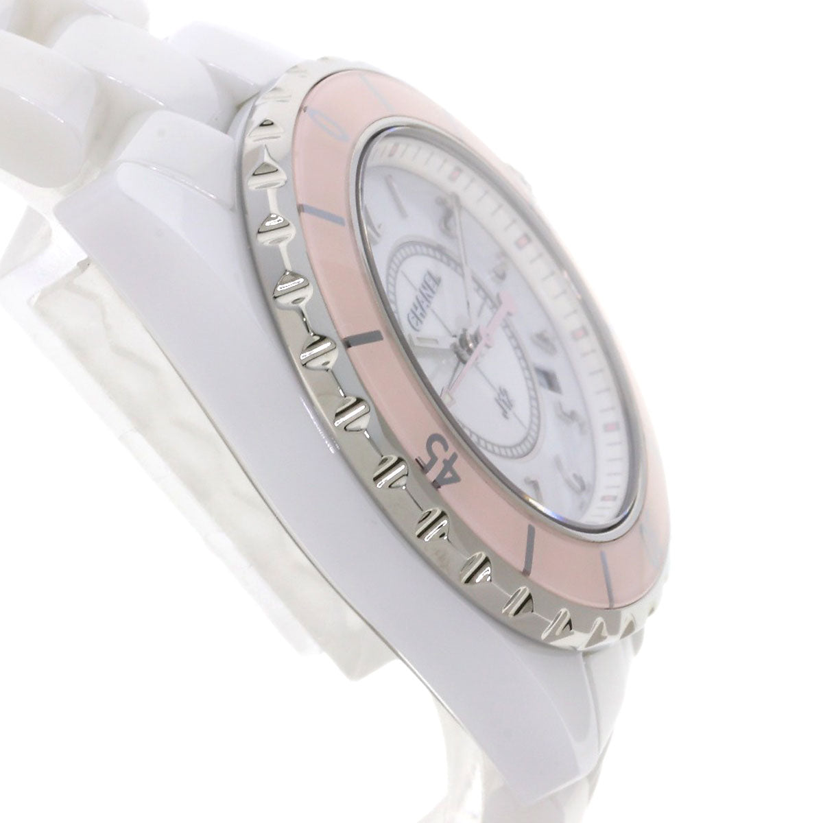 CHANEL J12 2015 Limited Edition of 1200 Pieces Worldwide Soft Pink Watches H4467 Ceramic/Ceramic Ladies