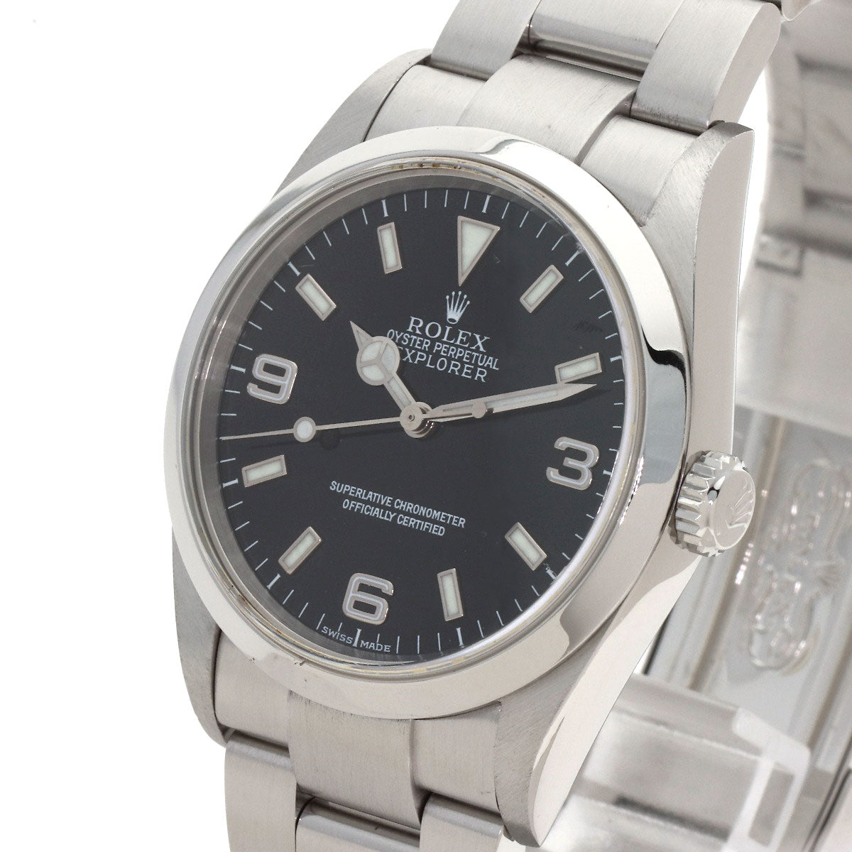 ROLEX Explorer 1 Watches 114270 Stainless Steel/Stainless Steel mens
